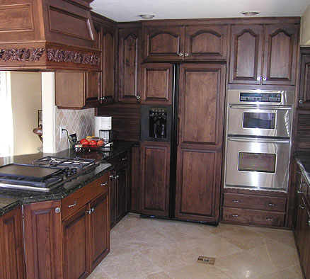 Staining Kitchen Cabinets Useful Tips The Kitchen Blog