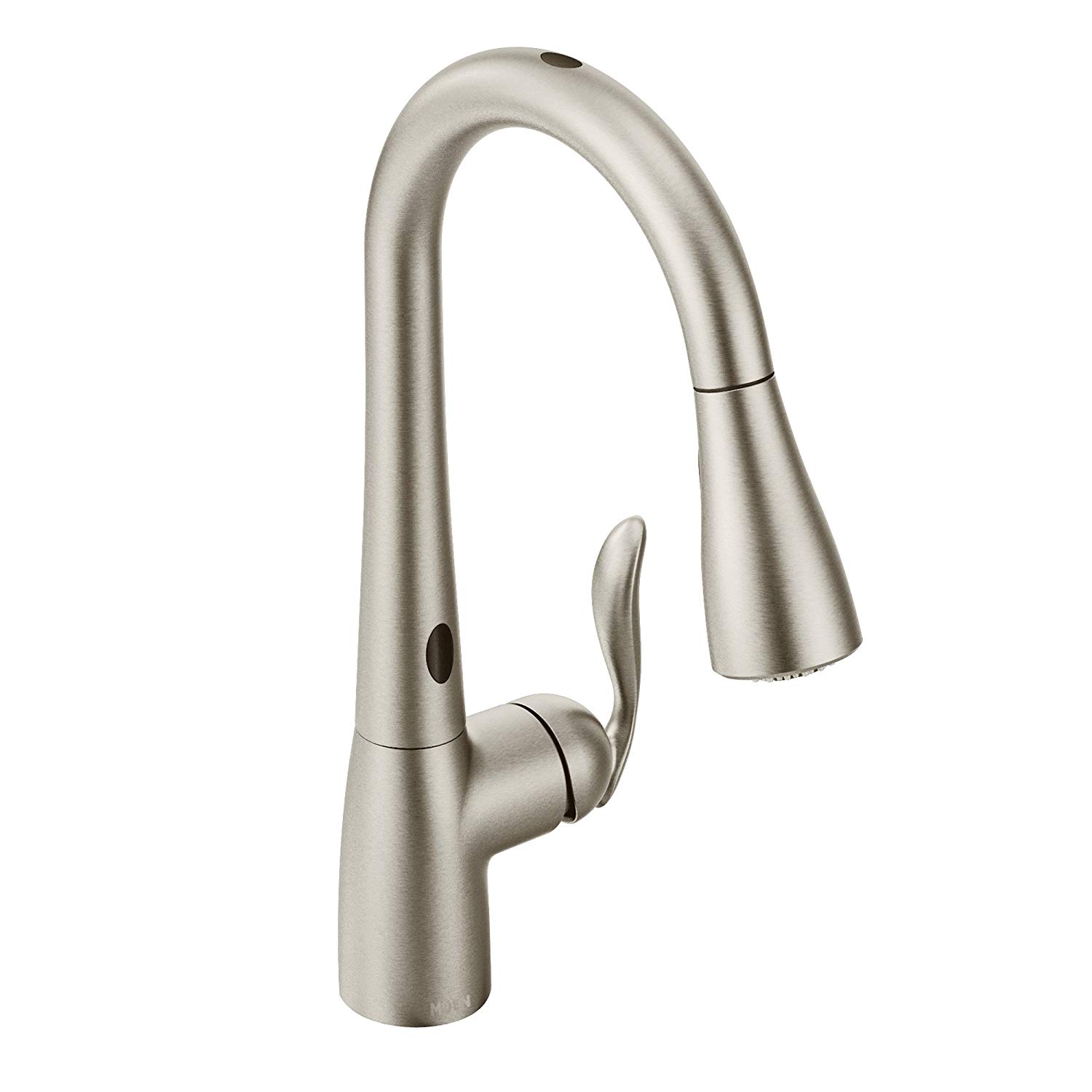 Moen 7594ESRS Arbor Motionsense Two-Sensor Touchless One-Handle High Arc Pulldown Kitchen Faucet